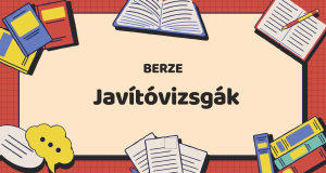 A 2024/2025-ös tanév javítóvizsgák