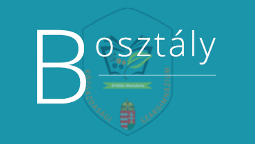 <span>B osztály </span>5 éves technikumi képzés